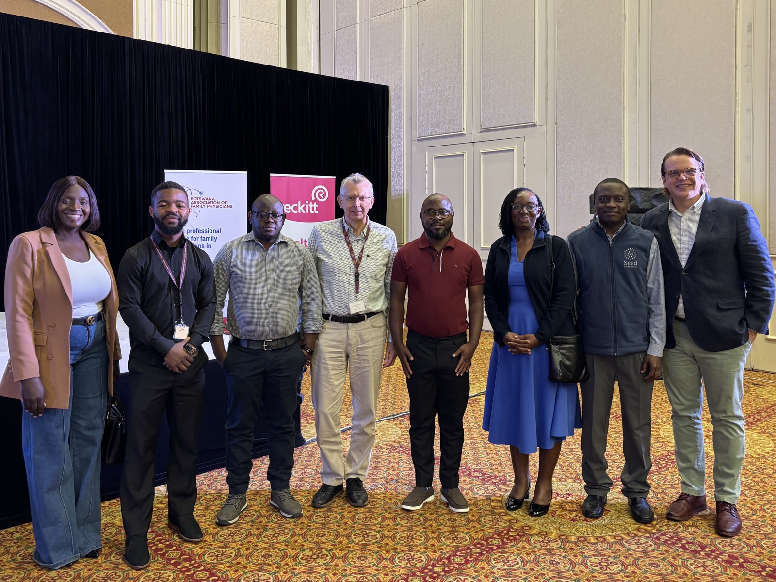 Teachers of Family Medicine from Zambia with Dr Jan De Maeseneer